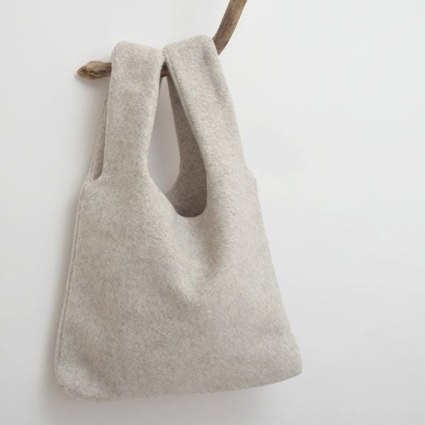 オーガニックコットン&ヤク マーブル エコバッグ