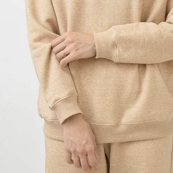 オーガニックコットン 裏起毛あったか スウェットシャツ