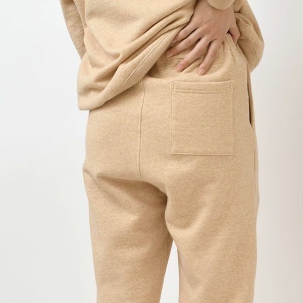 オーガニックコットン 裏起毛あったか スウェットパンツ