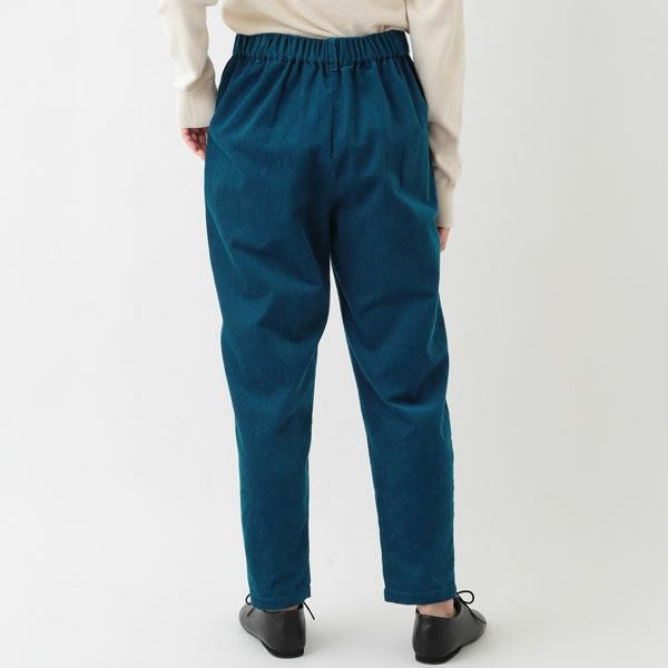 オーガニックコットン コーデュロイテーパードパンツ