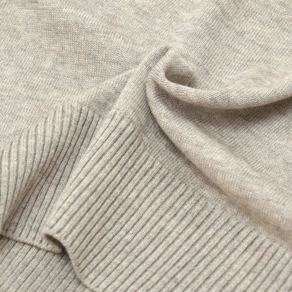 オーガニックコットン＆ヤク モックネックベスト