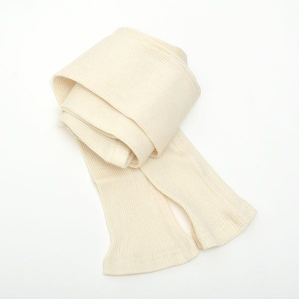 オーガニックコットン リブ アウターレギンス