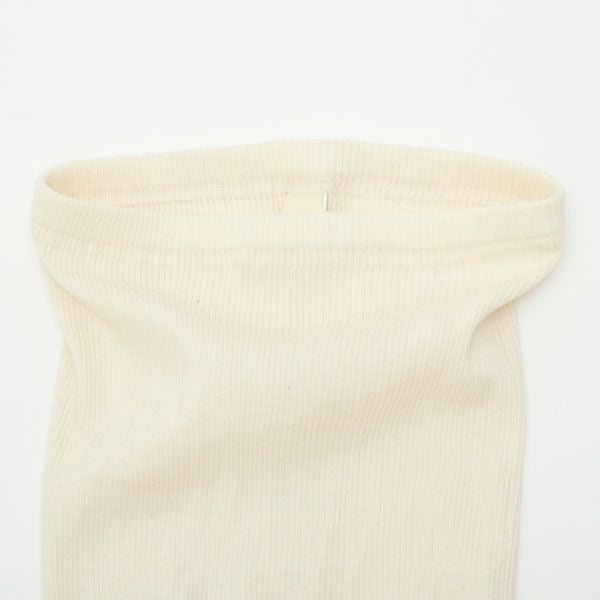 オーガニックコットン リブ アウターレギンス