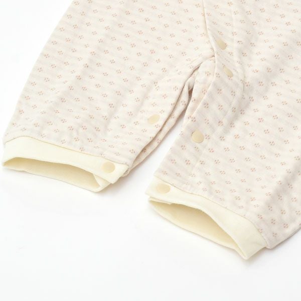 オーガニックコットン ベビー 接結ひつじカバーオール