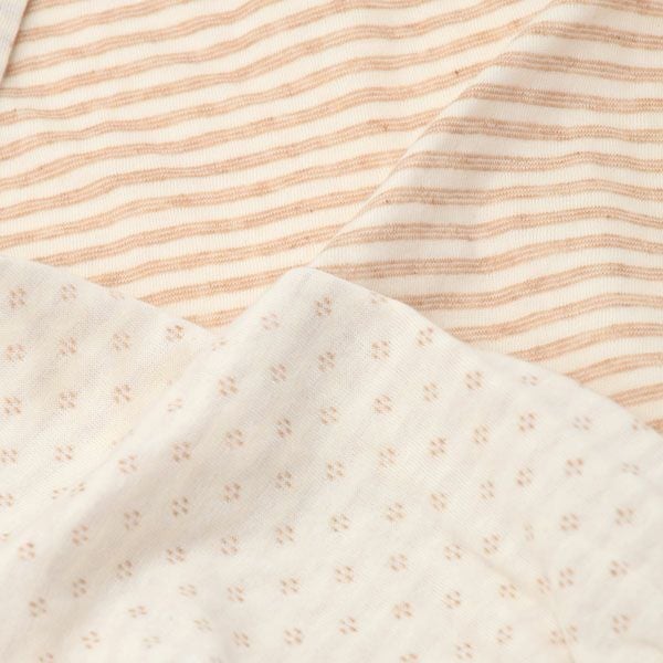 オーガニックコットン ベビー 接結ひつじカバーオール