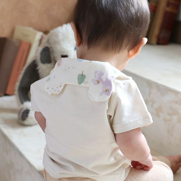 オーガニックコットン ベビー【夢みる森】ダブルガーゼ 汗取りパッド