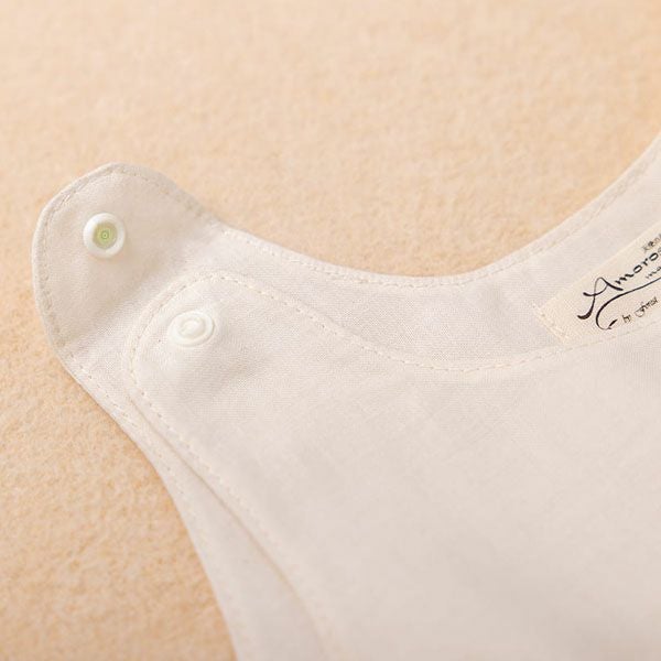 オーガニックコットン ベビー【ミントの森】ダブルガーゼ ドレス