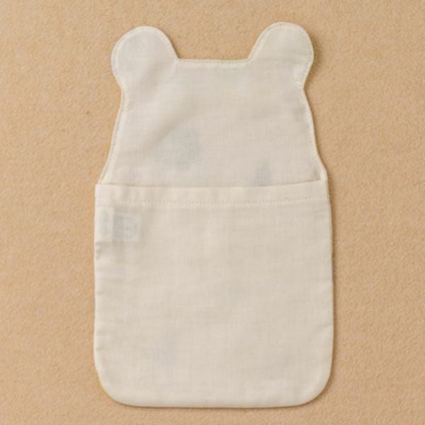 オーガニックコットン ベビー【ミントの森】ダブルガーゼ 汗取りパッド