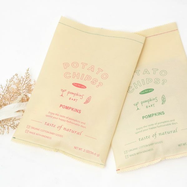 オーガニックコットン かえるチップス