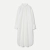 オーガニックコットン ポプリン コクーンシャツワンピース
