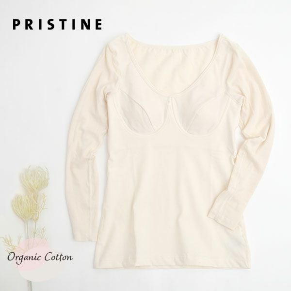 プリスティン　カップ付きノースリーブ 楽天市場】pristine カップ付きテレコタンクトップの通販