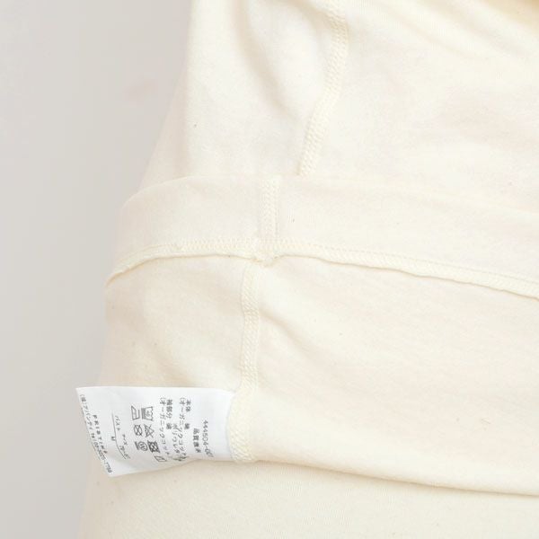 オーガニックコットン カップ付9分袖プルオーバー