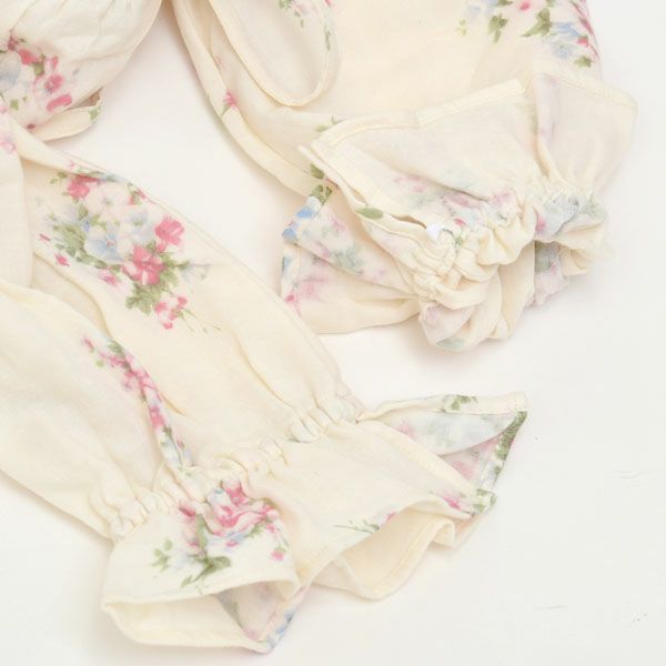 オーガニックコットン プリムローズ サイドリボンワンピース