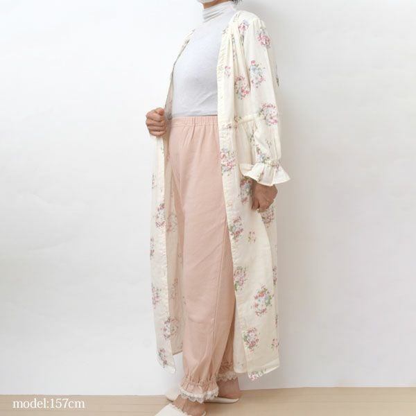 オーガニックコットン プリムローズ サイドリボンワンピース