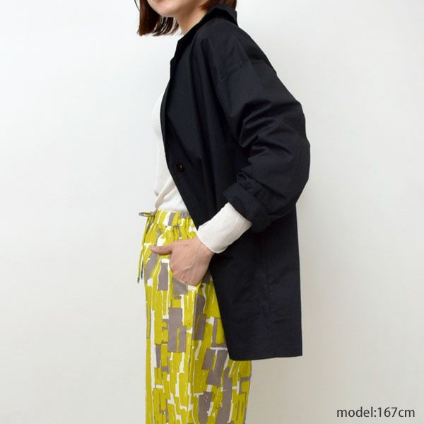 オーガニックコットン 高密織ハンサムジャケット