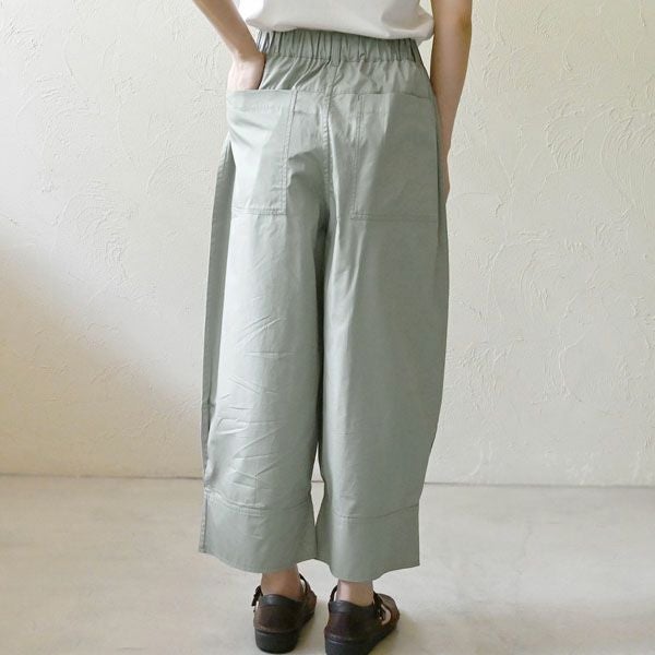 オーガニックコットン 高密織ガーデンパンツ