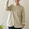オーガニックコットン メンズ オールドスタイルシャツ（長袖）