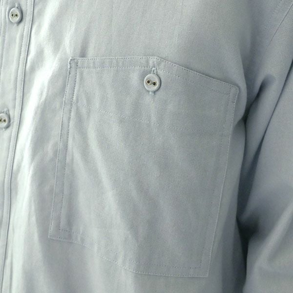 オーガニックコットン メンズ オールドスタイルシャツ（長袖）