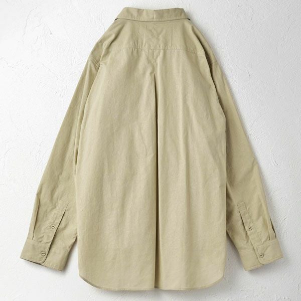 オーガニックコットン メンズ オールドスタイルシャツ（長袖）