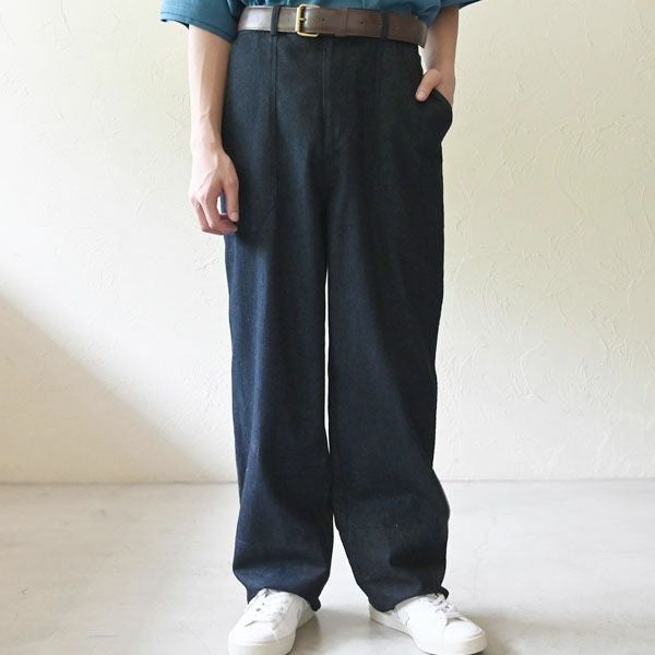オーガニックコットン メンズ ベーカーデニムパンツ