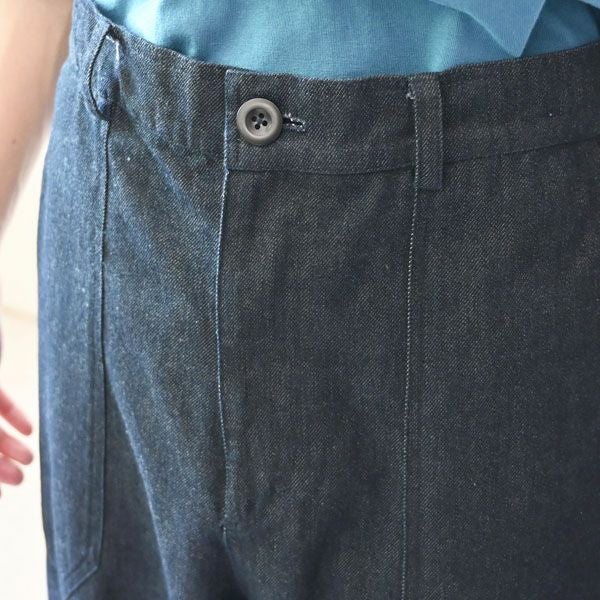 オーガニックコットン メンズ ベーカーデニムパンツ