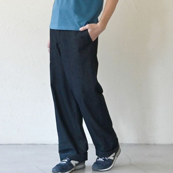 オーガニックコットン メンズ ベーカーデニムパンツ