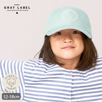 オーガニックコットン キッズベースボールキャップ