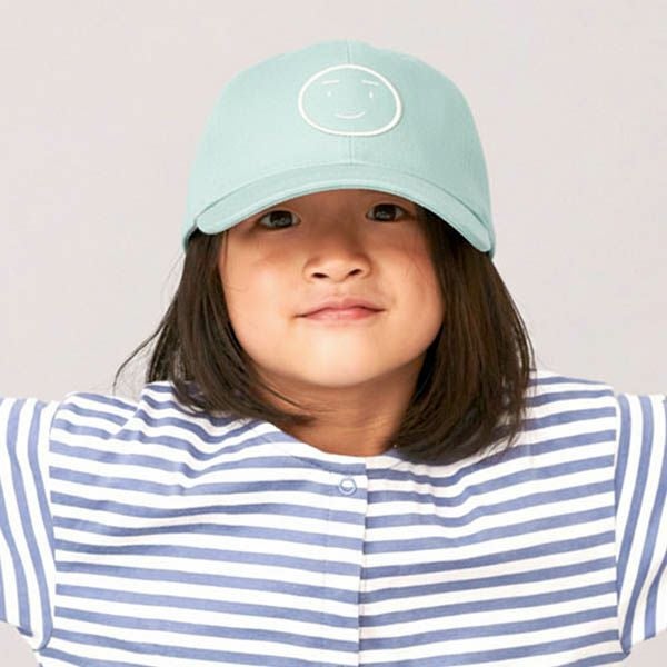 オーガニックコットン キッズベースボールキャップ