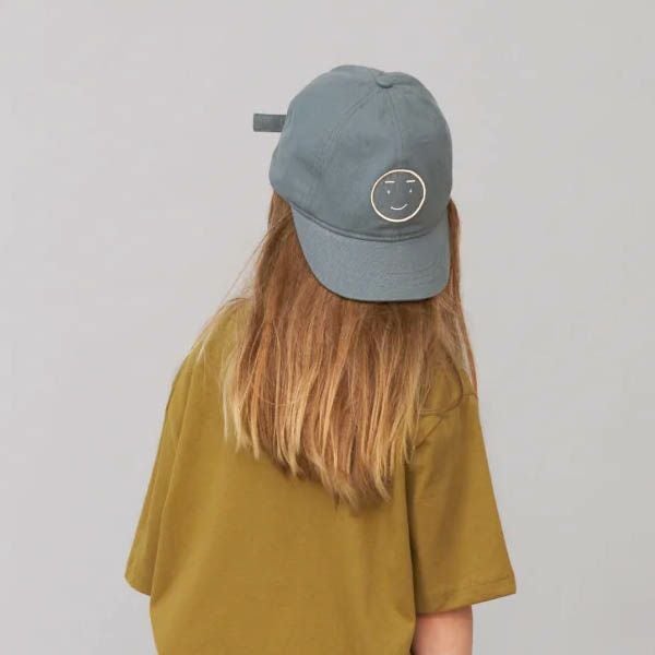 オーガニックコットン キッズベースボールキャップ