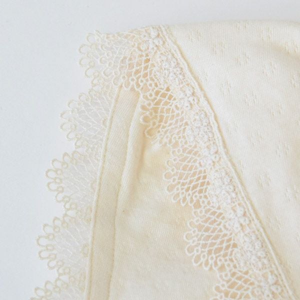 オーガニックコットン スズラン半袖トップス