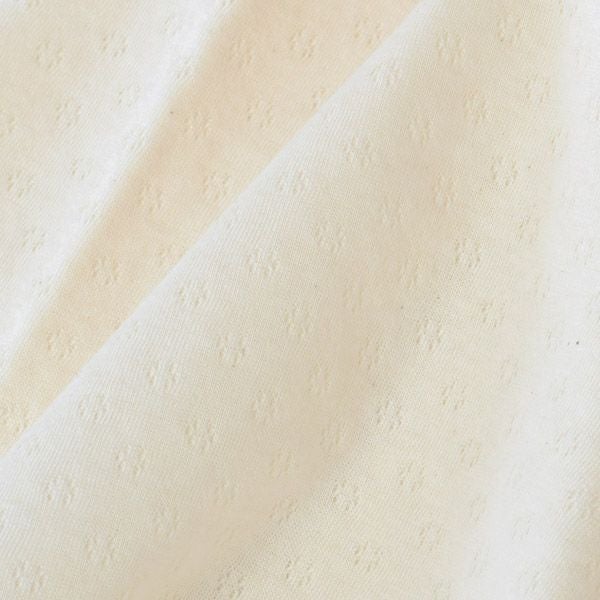 オーガニックコットン スズラン半袖トップス