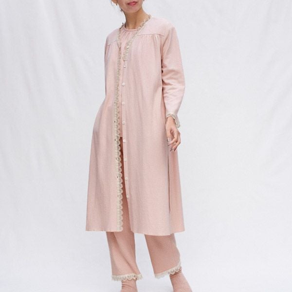 オーガニックコットン スズラン半袖トップス