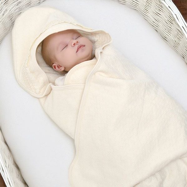 オーガニックコットン ジャガード×パイルアフガン