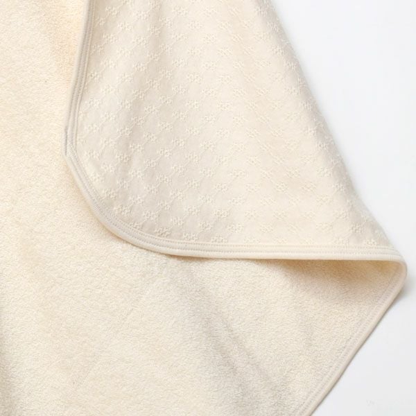 オーガニックコットン ジャガード×パイルアフガン