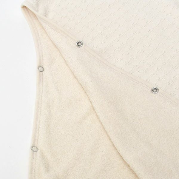 オーガニックコットン ベビー ジャガード×パイルスリーパー