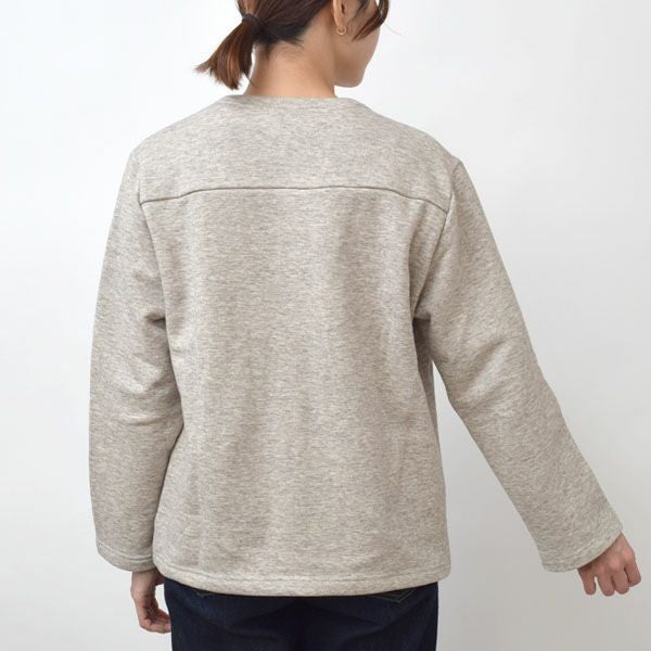 オーガニックコットン&ヤク 裏毛カーディガン