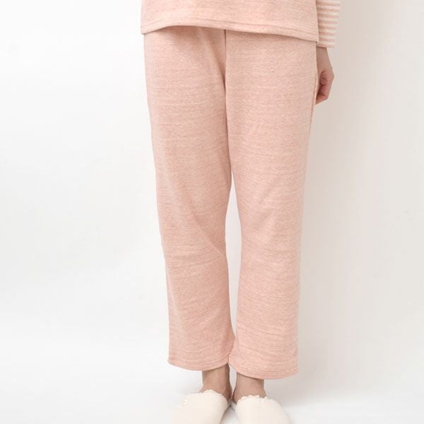 オーガニックコットン 接結フライスふんわりパジャマ(ベンガラ染め)