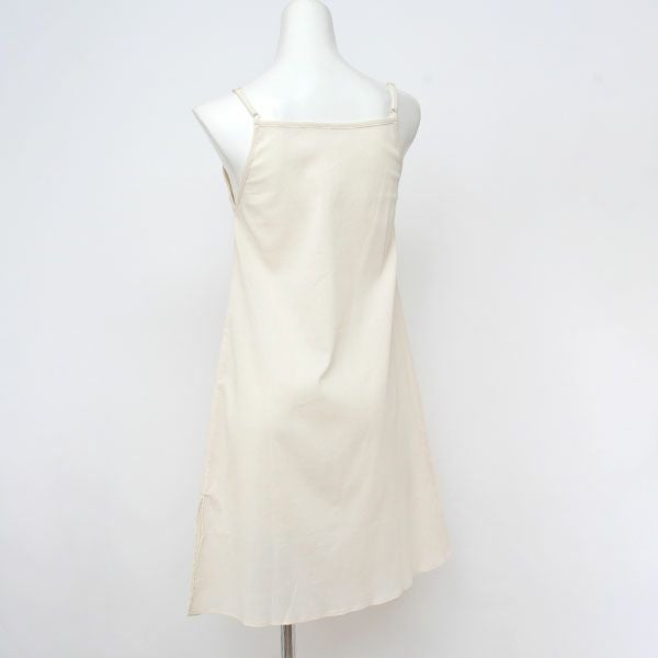 オーガニックコットン inoui高島縮スリップドレス（カップ付き）