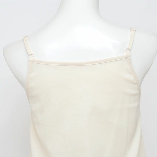 オーガニックコットン inoui高島縮スリップドレス（カップ付き）