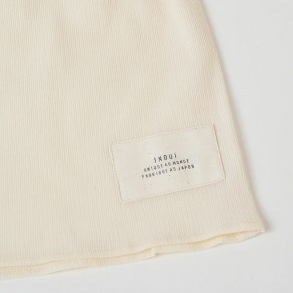 オーガニックコットン inoui高島縮スリップドレス（カップ付き）