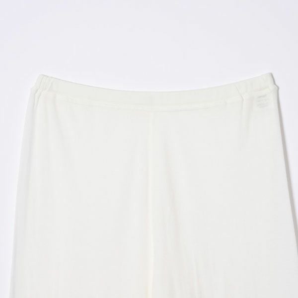 オーガニックコットン フロスト6分丈ボトム