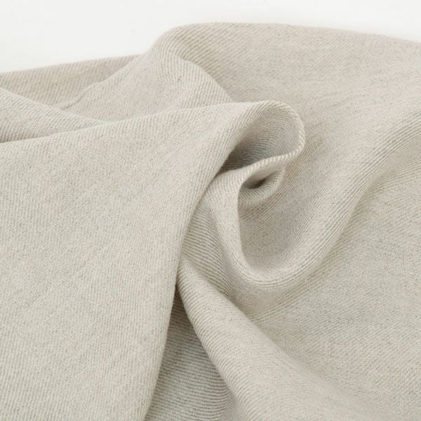 オーガニックコットン＆リネン ツイルビッグパンツ