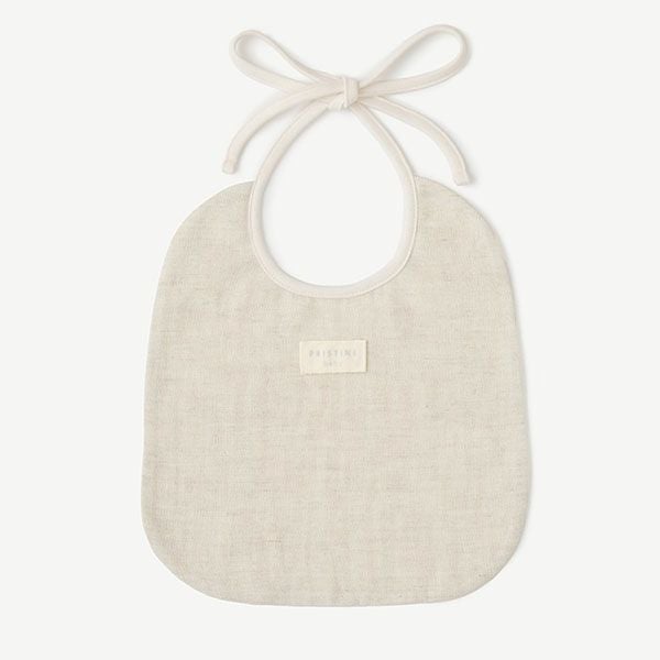 オーガニックコットン＆リネン ベビーダブルガーゼスタイ
