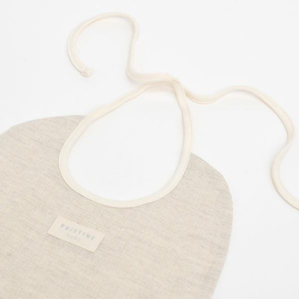 オーガニックコットン＆リネン ベビーダブルガーゼスタイ