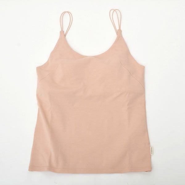 オーガニックコットン ジャスミン ストレッチカップ付きキャミ