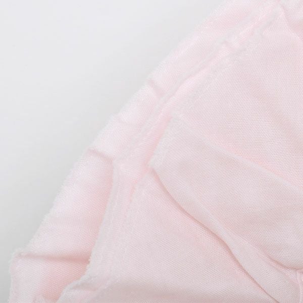 オーガニックコットン カラーガーゼ ローズマリードレス