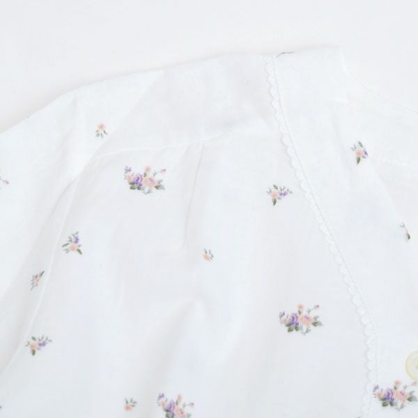 オーガニックコットン プチローズパジャマ