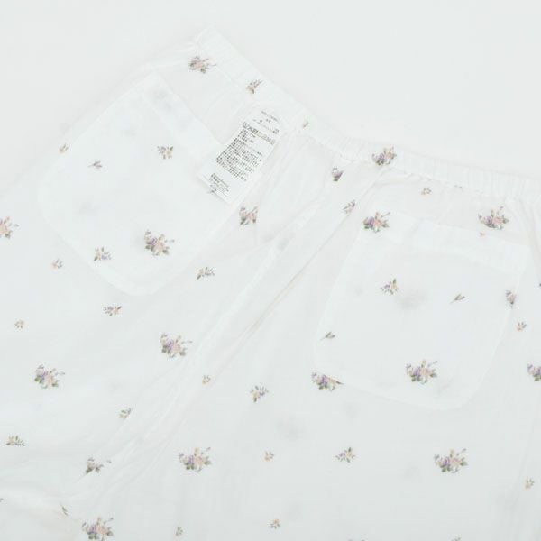 オーガニックコットン プチローズパジャマ