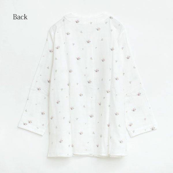 オーガニックコットン プチローズパジャマ