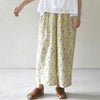 オーガニックコットン ボタニカルリラックスパンツ